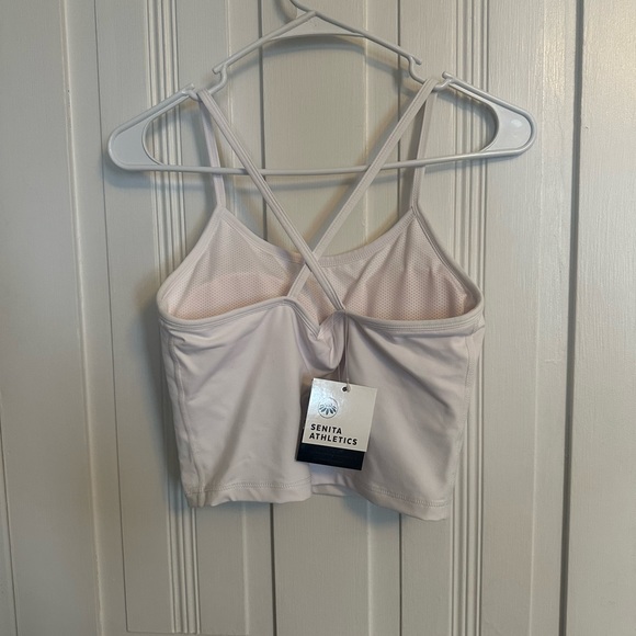 NWT Senita Ava crop top in white - Picture 2 of 2
